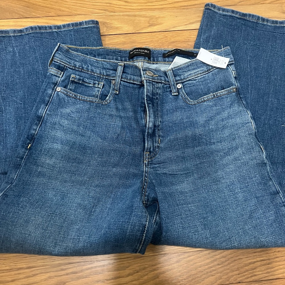 NWT banana republic wide leg jeans